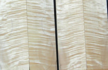 Geigenboden von Tonewood Berkmann